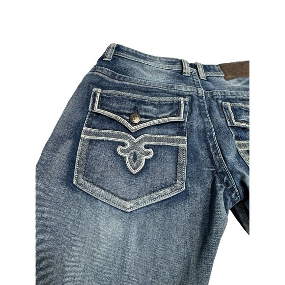 Blue Cult Denim Mens Jeans Shorts Size‎ 34 Distressed Jorts - Picture 7 of 11